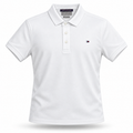 Polo Tommy Hilfiger Sport blanco con logo en el pecho