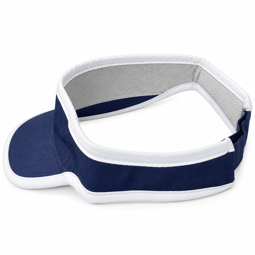 🧢 Visera Deportiva Navy White