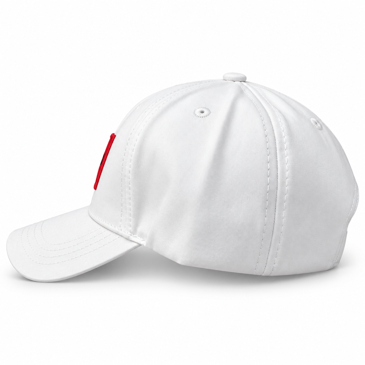 Gorra HUGO Signature Blanca y Roja 🧢