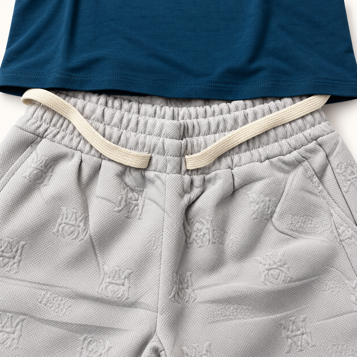 Conjunto Amiri Azul y Blanco