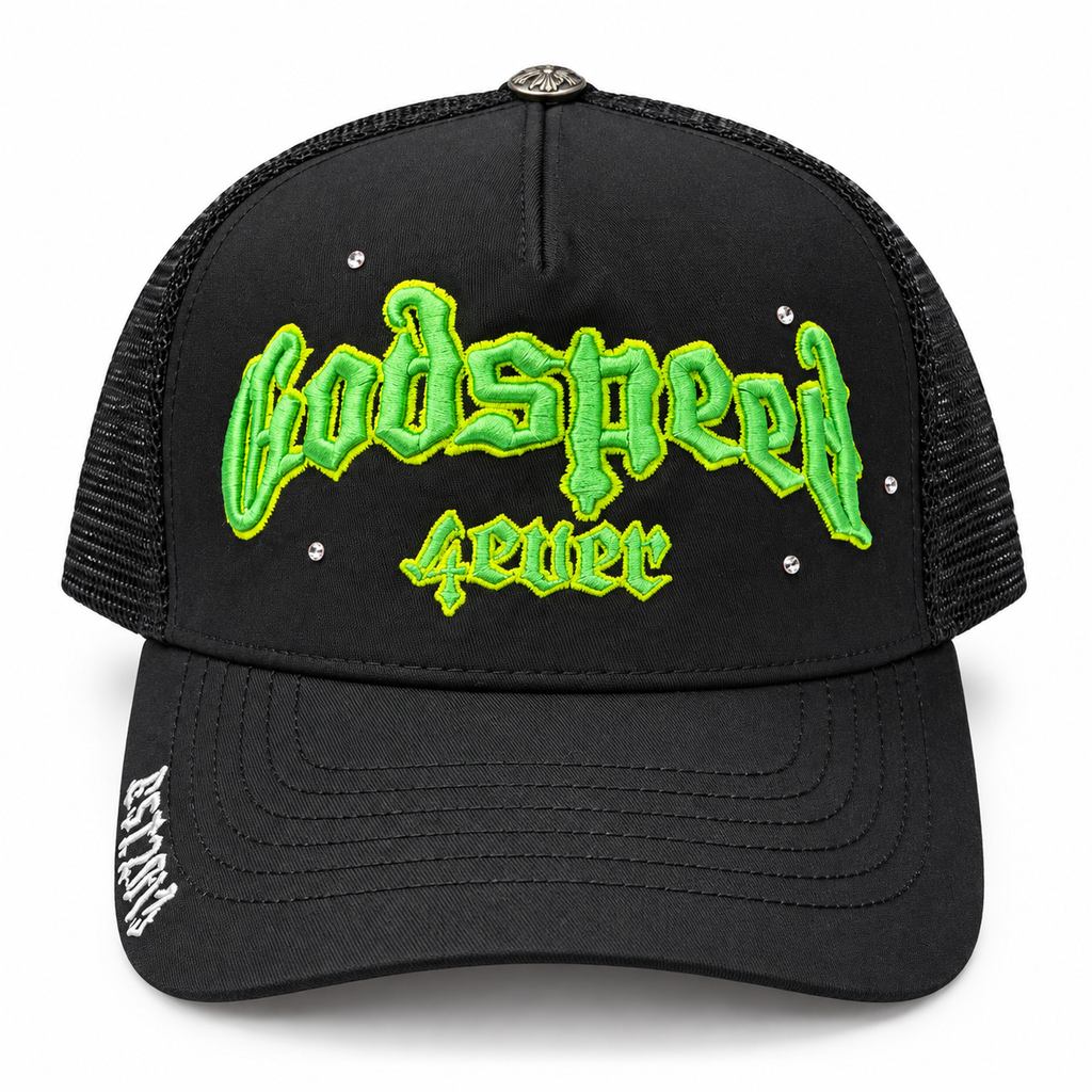 🧢 Gorra Godspeed 4ever Neon Black