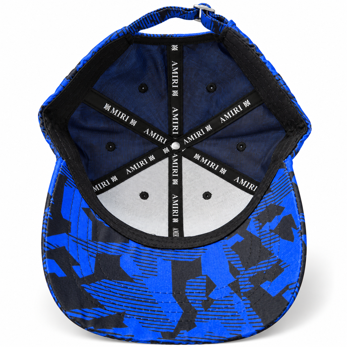 Gorra AMIRI Monograma Azul y Negro