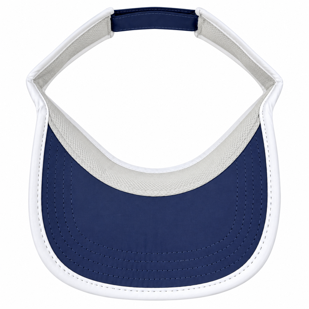 🧢 Visera Deportiva Navy White
