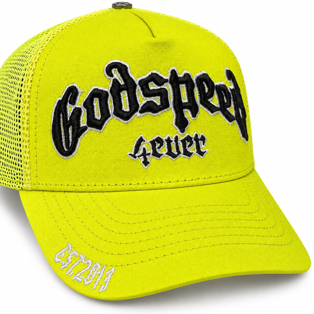 ⚡ Gorra Trucker Godspeed Verde Neón