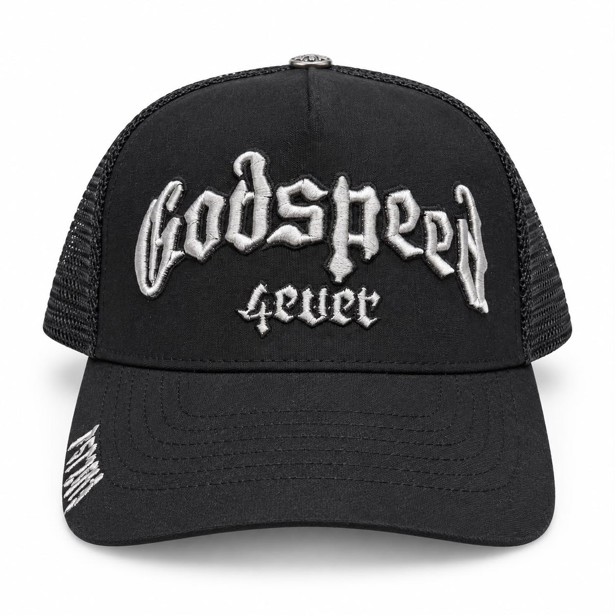 🧢 Gorra Godspeed Forever Trucker Negra