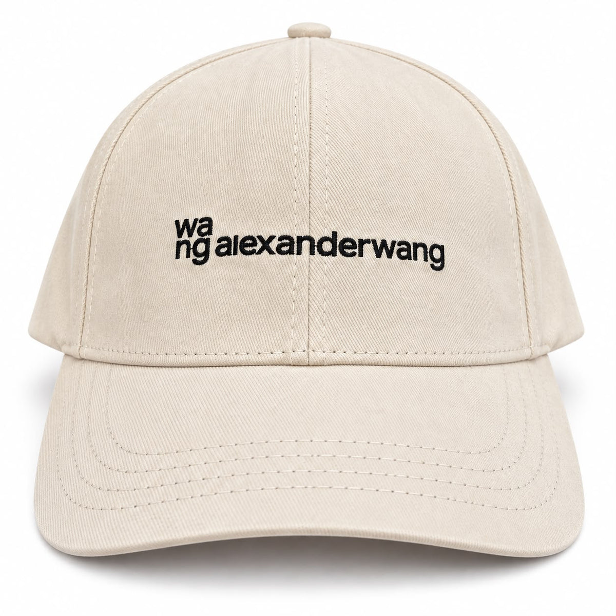 🧢 Gorra Alexander Wang Minimal Beige