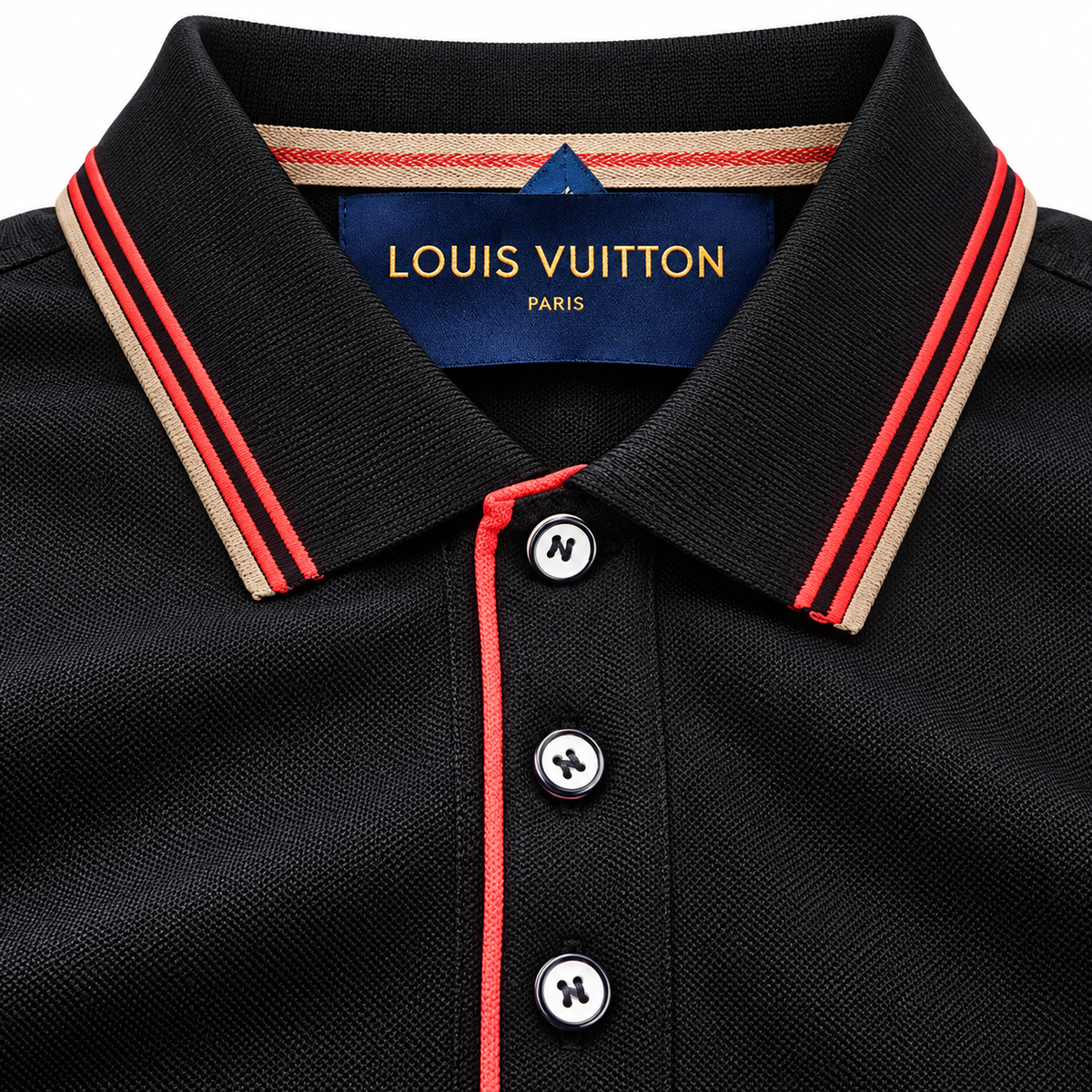 Polo LV Negro 🖤