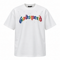 🤍 Camiseta Godspeed Goblin Rainbow – Blanca
