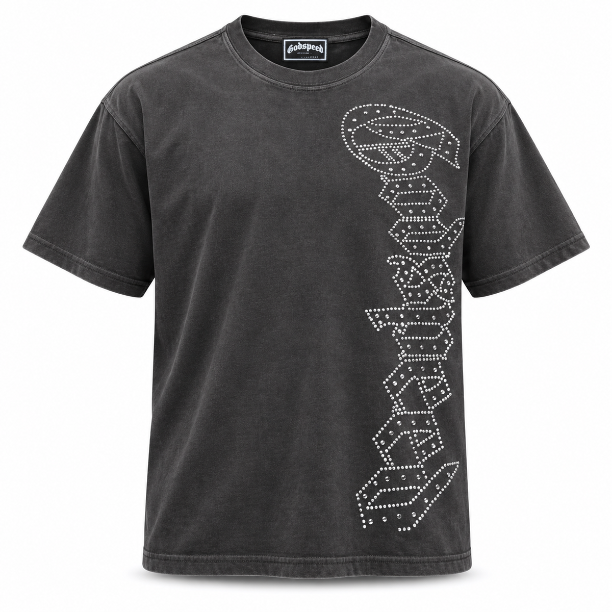 🖤 Camiseta Godspeed Vertical – Oliva
