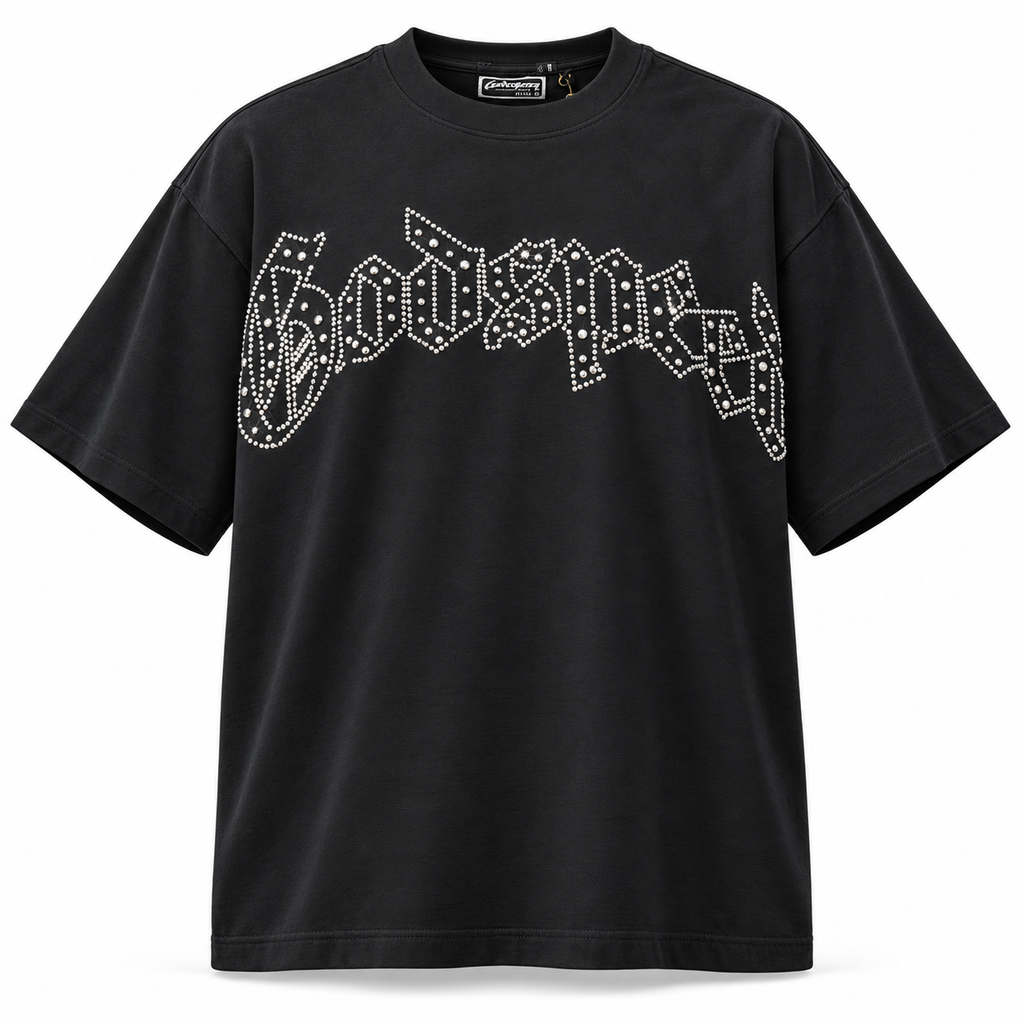 🖤 Camiseta Godspeed negra – Racing Skull 🏎️