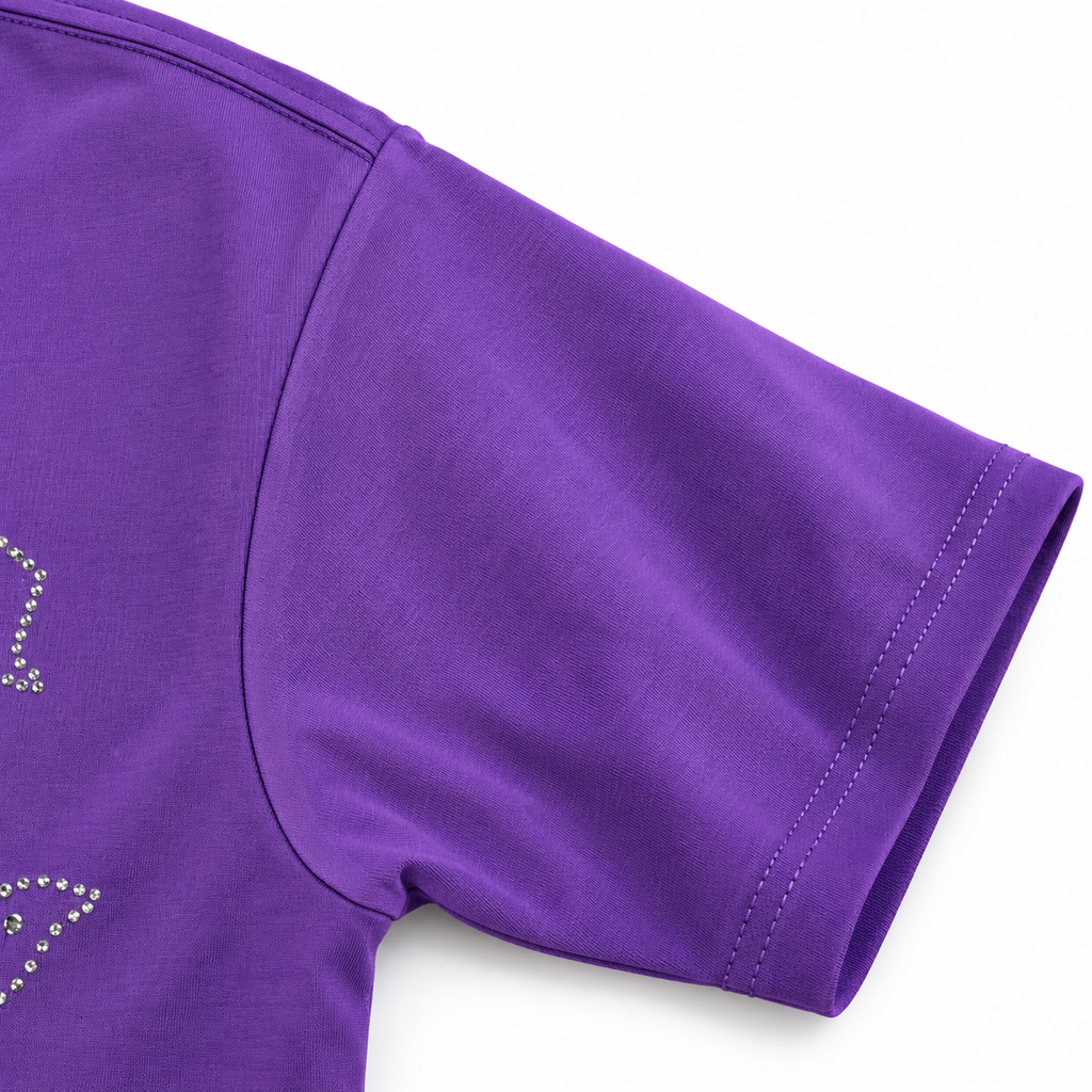 💜  Camiseta Godspeed Vertical – Morada